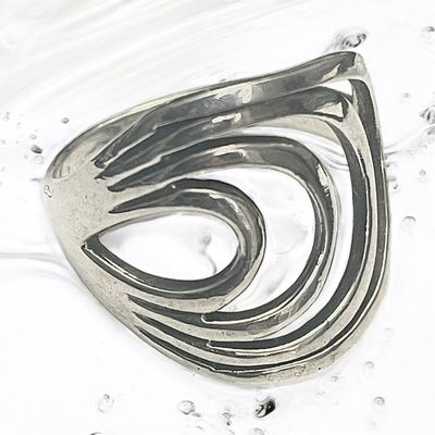 Multiple Loop Silver Ring